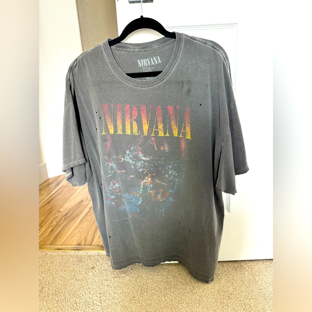 Urban outfitters oversized nirvana tee